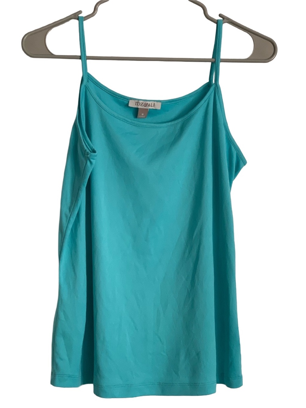 ROZ & ALI Women’s Turquoise Blue Spaghetti Strap Sleeveless Tank Top